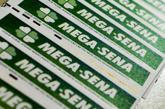 Bilhetes de aposta da mega-sena